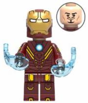 Boneco Blocos De Montar Homem De Ferro Armadura Mark Mk8