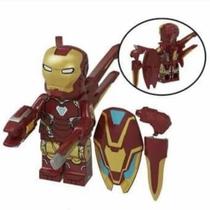 Boneco Blocos De Montar Homem De Ferro Mark 85 Limitada - Mega Block Toys