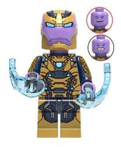 Boneco Blocos De Montar Homem De Ferro Thanos
