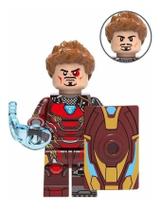 Boneco Blocos De Montar Homem De Ferro War Vingadores