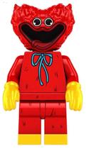 Boneco Blocos De Montar Huggy Wuggy Red Poppy Playtime