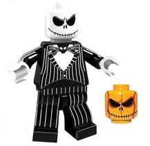 Boneco Blocos De Montar Jack Skellington Halloween Series
