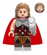 Boneco Blocos De Montar Jane Foster Thor Filme Marvel