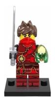 Boneco Blocos De Montar Kai Ninja Go Ninjago