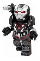 Boneco Blocos De Montar Máquina De Guerra Homem De Ferro Boneco Blocos De Montar Máquina De Guerra Homem De Ferro