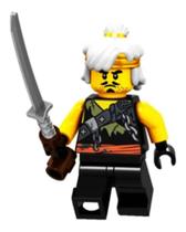 Boneco Blocos De Montar Mestre Wu Adolescente Ninjago