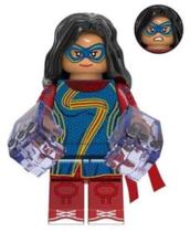 Boneco Blocos De Montar Ms. Marvel