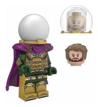 Boneco Blocos De Montar Mysterio Homem Aranha Longe De Casa