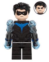 Boneco Blocos De Montar Nightwing Asa Noturna Batman