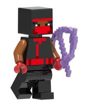 Boneco Blocos De Montar Ninja Minecraft