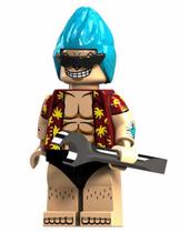 Boneco Blocos De Montar One Piece Franky Pirate