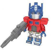 Boneco Blocos De Montar Optimus Prime Transformers