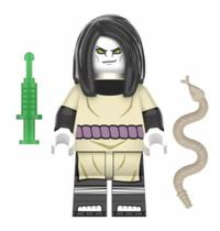 Boneco Blocos De Montar Orochimaru Personagem Naruto