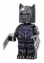 Boneco Blocos De Montar Pantera Negra Black Garra Marvel Boneco Blocos De Montar Pantera Negra Black Garra Marvel