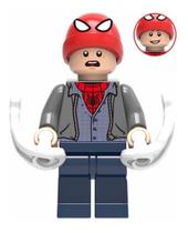Boneco Blocos De Montar Peter Parker Homem Aranha - Mega Block Toys