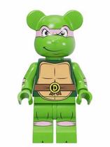 Boneco Blocos De Montar Popobe Donatello Bear Exclusivo - Mega Block Toys