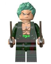 Boneco Blocos De Montar Roronoa Zoro One Peace Minifigure