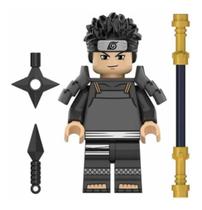 Boneco Blocos De Montar Sarutobi Hiruzen Personagem Naruto - Mega Block Toys