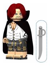 Boneco Blocos De Montar Shanks One Piece
