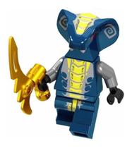 Boneco Blocos De Montar Slithraa Ninjago - Mega Block Toys