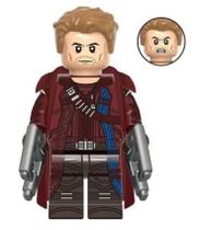 Boneco Blocos De Montar Star Lord Gun Guardiões Da Galáxia