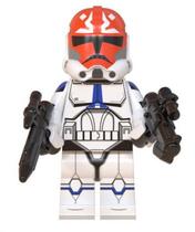 Boneco Blocos De Montar Star Wars Clone Troopers Ahsoka'S - Mega Block Toys
