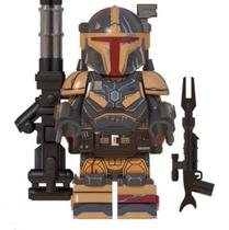 Boneco Blocos De Montar Star Wars Heavy Infantry Mandalorian