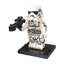 Boneco Blocos De Montar Star Wars Stormtropper Soldier