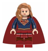 Boneco Blocos De Montar Supergirl Dc