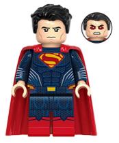 Boneco Blocos De Montar Superman Adão Negro