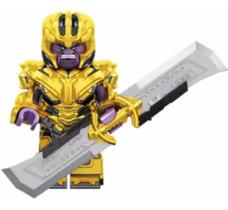 Boneco Blocos De Montar Thanos Espada Double Blade Especial