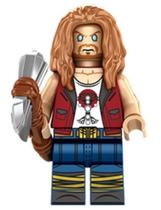 Boneco Blocos De Montar Thor Amor E Trovão Angry Shirt
