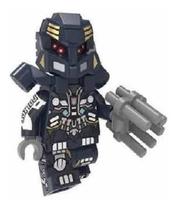 Boneco Blocos De Montar Transformers Barricade