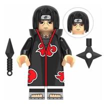 Boneco Blocos De Montar Uchiha Itachi Akatsuki Naruto