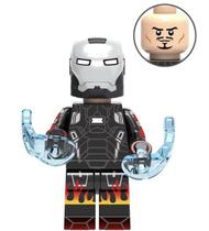 Boneco Blocos De Montar Vingadores Iron Man Mk 22 Hot Rod