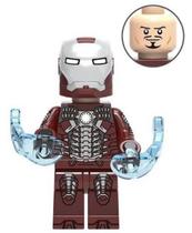 Boneco Blocos De Montar Vingadores Iron Man Mk 5