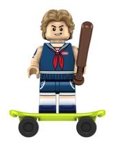 Boneco Blocos Montar Stranger Things Steve Harrington Skate