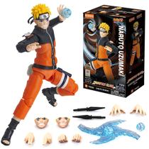 Boneco Blokees Naruto Uzumaki Action Figure Articulado Shippuden Colecionável