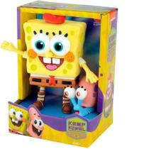 Boneco Bob Esponja E Gary - Lider