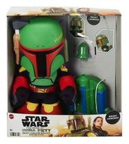 Boneco Boba Fett - Pelucia Star Wars MATTEL