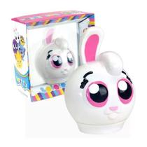 Boneco Bolofofos Bunny Vinil Pão De Queijo Brinquedo Lider Boneco Bolofofos Bunny Vinil Pão De Queijo Brinquedo Lider