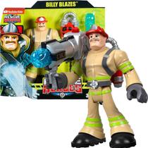 Boneco Bombeiro Billy Blazes com Acessório Rescue Heroes - Fisher Price GGH83 - Fisher Price - Mattel