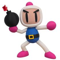 Boneco Bomberman Decorativo para Coleção e Brinquedo Clássico Nostalgia Figure FanArt Gamer 27cm Boneco Bomberman Decorativo para Coleção e Brinquedo Clássico Nostalgia Figure FanArt Gamer 27cm
