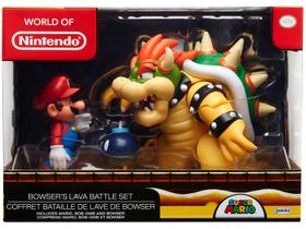 Boneco Bowsers Lava Battle Super Mario