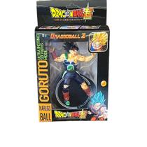 Boneco Bradock Dragon Ball Z com Base colecionavel jogo Super sayajin