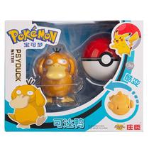 Boneco Brinquedo Articulado Psyduck Pokémon Pokébola Na Caixa Boneco Brinquedo Articulado Psyduck Pokémon Pokébola Na Caixa