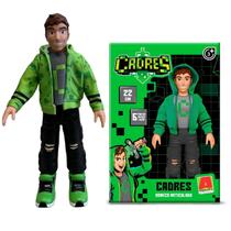 Boneco Brinquedo Cadres Youtuber Minecraft De Vinil 22 Cm