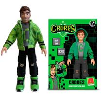 Boneco Brinquedo Cadres Youtuber Minecraft De Vinil 22 Cm