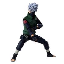 Boneco Brinquedo Figura Infantil Colecionável Anime Kakashi Hatake Articulado 12cm Original Bandai