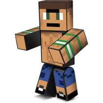 Boneco Brucutu Turma do Problems-Peq 25cm-Minecraft Youtuber - Algazarra